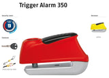 Abus Trigger Alarm 350 RD | Kunci Gembok Sepeda Motor Matic