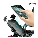 X-Grip Phone Holder with Wireless Charger + QC3.0 Charger HB + MI Dual Charging